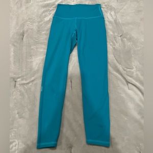 Small Fleo Bright Blue Leggings